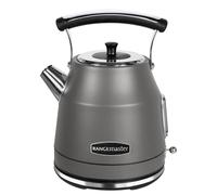 Rangemaster RMCLDK201GY Grey Cordless Electric 1.7L 3kW Classic Kettle with Quick & Quiet Boil, Boil Dry Protection & 2 Year Guarantee (Grey)