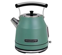 Rangemaster RMCLDK301MG Classic Kettle with Quiet Boil Technology, 1.7L Capacity and 3kW of Power in Matt Mineral Green