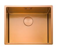 Single Bowl Copper Stainless Steel Kitchen Sink - Rangemaster Spectra
