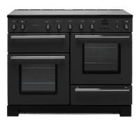 Rangemaster Toledo + TOLP110EISL/C 110cm wide Electric Range Cooker with Induction Hob - Slate - A/A Rated, Graphite