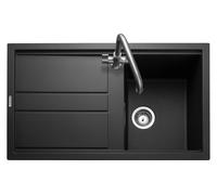 Rangemaster Topaz 1 Bowl Inset Kitchen Sink - Charcoal, Charcoal