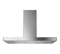 Rangemaster UHDF100SS/ 100cm Chimney Cooker Hood for External / Recirculation Ventilation - Stainless Steel, Stainless Steel