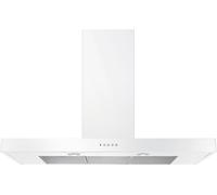 Rangemaster UHDF100WH Flat White 100cm Chimney Cooker Hood B
