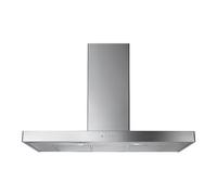 Rangemaster UHDF110SS Flat Stainless Steel 110cm Chimney Cooker Hood, B Rated, 134730 B