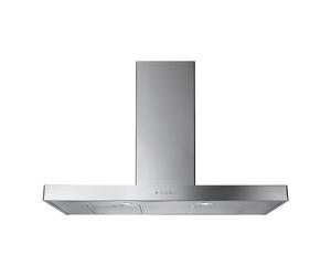 Rangemaster UHDF90SS/ 90cm Flat Chimney Hood - STAINLESS STEEL