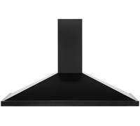 Rangemaster UNBHDC110BL Universal Black 110cm Chimney Cooker Hood