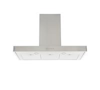 Rangemaster Flat Hood Unbhds90Ss Stainless Steel Chimney Cooker Hood (W)89.8Cm
