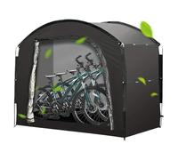 Rangement de tentes à vélo | Oxford Tissu Organizer Shelter For Bike, de rangement à fermeture éclair imperméable pour la pelouse Pool Pool Equipment Garden Tools Camping Gear, Black, riferimento
