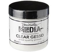 Ranger 4 oz Clear Gesso Jar, White