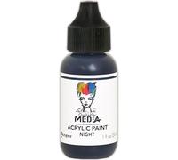 Ranger Acrylic Paint Media Night Dina Wakley, Black, Regular