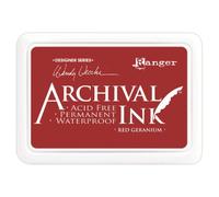 Ranger AID-38993 Geranium Archival Ink, Red