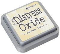 Ranger Antique Linen Distress Oxide Ink Pad, Synthetic Material, Beige, 7.5 x 7.5 x 1.9 cm