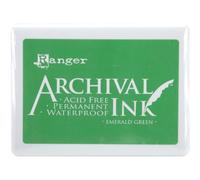 Ranger Archival Ink Jumbo Ink Pad #3-Emerald Green,