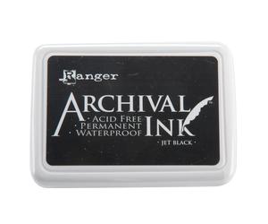Ranger Archival Ink Pad #0-Jet Black - AIP-31468