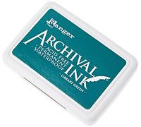 Ranger Archival Ink Pad #0-Library, Green