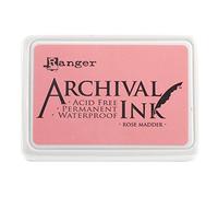 Ranger Archival Ink Pad #0-Rose, Madder