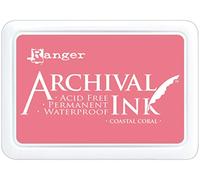RANGER INDUSTRIES Ranger-Archival Ink Pads-Coastal Coral, 2 x 3 inches