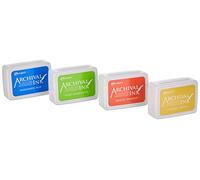 Ranger Archival Mini Ink Pads Kit 3, Multi-Colour