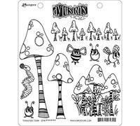 Ranger Cling DYLUSIONS Toadstool, Rubber, Multi-Coloured, One Size