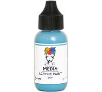 Ranger Dina Wakley Media Acrylic Paint Sky, Synthetic Material, Blue, 3.1 x 3.1 x 8.5 cm