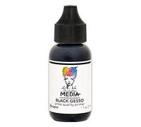 Ranger Dina Wakley Media Black Gesso, Synthetic Material, 3.1 x 3.1 x 8.5 cm