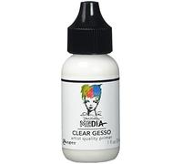 Ranger Dina Wakley Media Clear Gesso, Synthetic Material, 29 ml (Pack of 1)