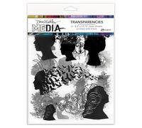 Ranger Dina Wakley Media Transparencies-Focals Set 1