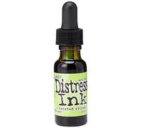 Ranger Distress Pad Re-Inker .5oz-Twisted Citron, 2.56 x 2.56 x 9.16 cm