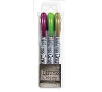 Ranger Distress Pearl Crayons Halloween Set 4 (includes Fortune Teller Wicked Elixir & Decayed)