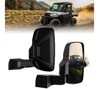 Ranger Door Mounted Side Mirrors for any Polaris Ranger, TXZSXS Ranger Side Mirrors Compatible with 2018-2023 Polaris Ranger CREW SP XP 570 1000 and 2019-2024 Commercial Pro XD 2000G 4000D (Full Door)