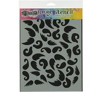 Ranger Dyan Reaveley's Dylusions Stencils 9-inch x 12-inch-Stash Of 'Tache,