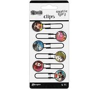 Ranger Dylusions Creative 2 Diary Clips, Synthetic Material, Multi-Colour, 16 x 7.2 x 0.5 cm