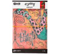 Ranger Dylusions Dream Cover Printed Canvas, Synthetic Material, Multi-Colour, 22.2 x 15 x 1 cm