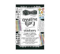 Ranger "Dylusions Dyary" Sticker Book, Multi-Colour, 20.3 x 12.7 x 0.6 cm