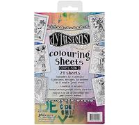 Ranger Dylusions Sheets 2, Paper, Multi-Colour, 20.3 x 12.8 x 0.7 cm