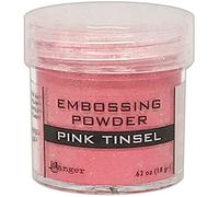 Ranger Embossing Powder-Pink Tinsel