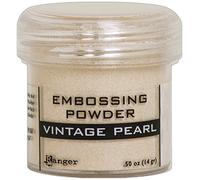 Ranger EPJ60468 Vintage Pearl Embossing Powder, Synthetic Material, Beige, 4.4 x 4.4 x 4.4 cm