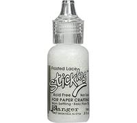 Ranger Frosted Lace Stickles, Synthetic Material, White, 2.5 x 2.5 x 7.5 cm