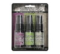 Ranger Holtz Distress Halloween Mica Stains Set 4, TSHK81104, Fortune Teller, Wicked Elixir, Decayed, 3fl oz