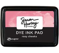Ranger HUP-67146 Simon Hurley Create. Dye Ink Pads Rosy Cheeks, 2.75 x 3.75"