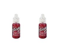 RANGER INDUSTRIES Glitter Glue, red, one Size (Pack of 2)