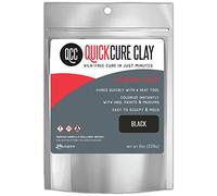 RANGER INDUSTRIES Quick Cure Clay 8OZ Black, One Size