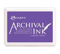 RANGER INDUSTRIES STMP PAD ARCHIVAL #3 MAJSTC VIO, Majestic Violet, Large