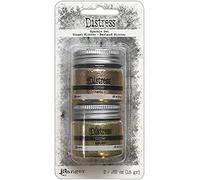 Ranger Ink Pads and Refills Distress Holiday Sparkle Set, OSFA