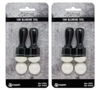 Ranger Ink Ranger Tim Holtz Distress Tiny Blending Tool 2 Pack, White, 7 x 14 cm