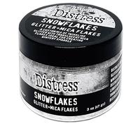 Ranger Ink - Tim Holtz - Distress Glitter + Mica Flakes - Snowflakes