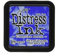 Ranger July Distress Ink Pad Blueprint Sketch