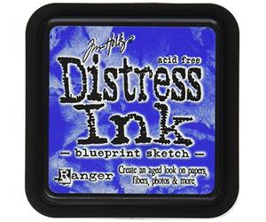 Ranger July Distress Ink Pad Blueprint Sketch