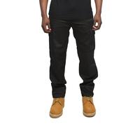 Ranger Knee Pad Work Trousers, Cargo Combat Style Tactical Work Pants. Build for Tradesmen, Builders & Plumbers, Kneeling Trousers in Black & Navy (36W / 31L)