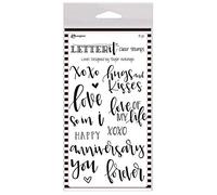 Ranger Letter It Clear Stamp Set - Loves